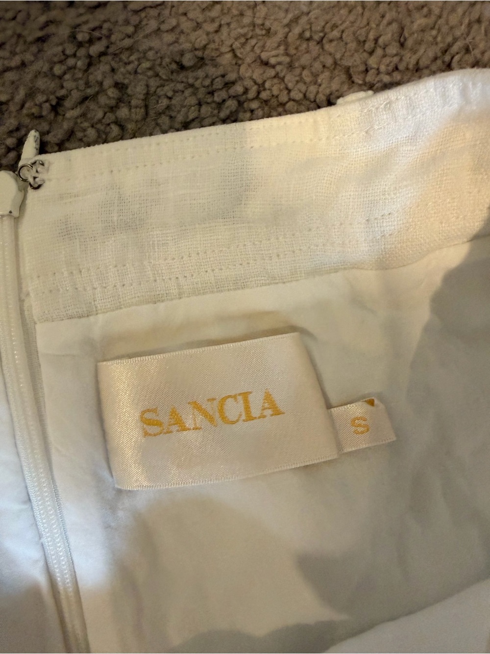 Sancia Linen Fallon Maxi Skirt - White View 6